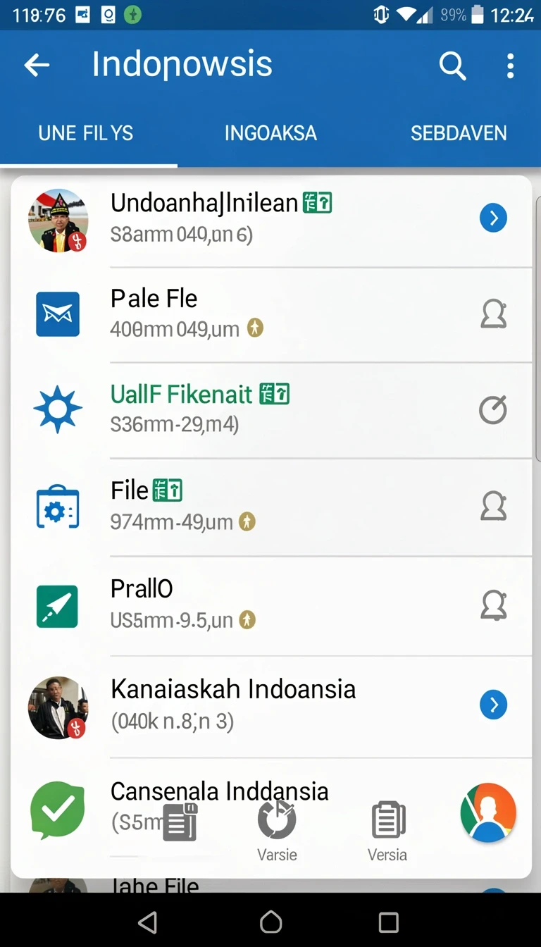 Tampilan Aplikasi c789 Ringan untuk Android